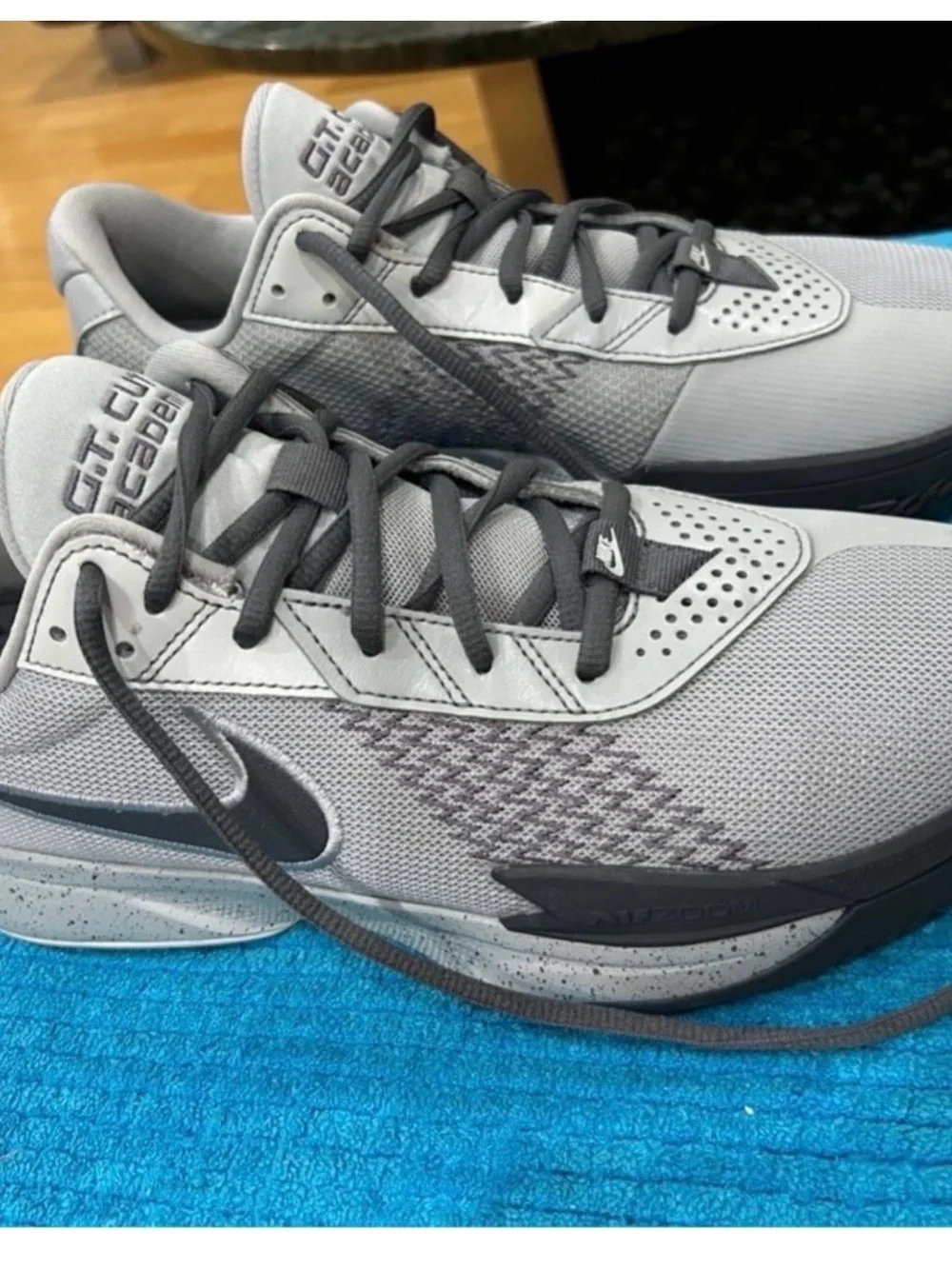 Nike GT Cut Academy Men's Sneakers - Gray and Dark Gray